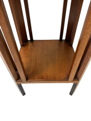 Art Deco Modernist Pedestal by Anton Lucas for N.V. Meubelkunst Leiden, 1920s